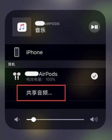 武冈苹果14音频维修点分享iPhone14音频共享设置方法 