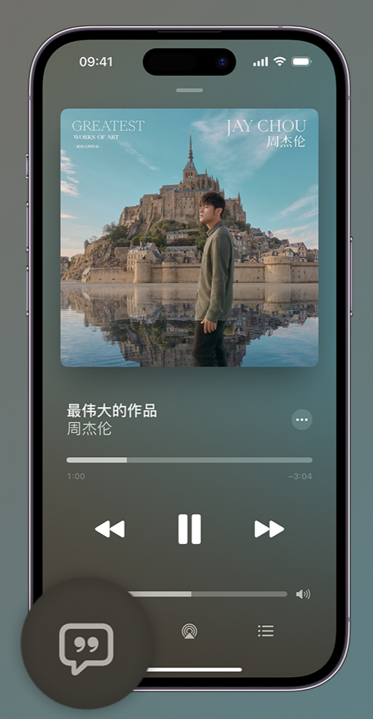 武冈iphone维修分享如何在iPhone上使用Apple Music全新唱歌功能 