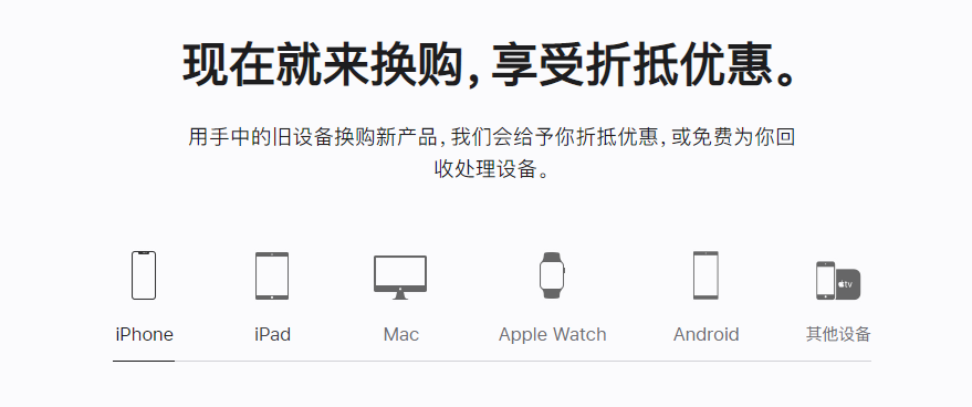 武冈苹果手机维修分享iPhone以旧换新的去处 