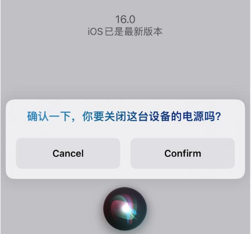 武冈苹果手机维修分享iOS 16 Beta5为什么要取消Siri语音关机功能 