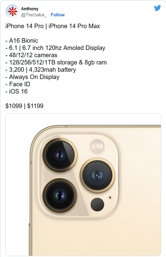 武冈苹果14维修分享iPhone 14全系涨价 