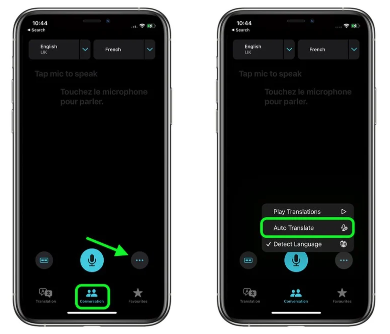 武冈苹果手机维修分享iOS 15 “翻译” App 新改进 