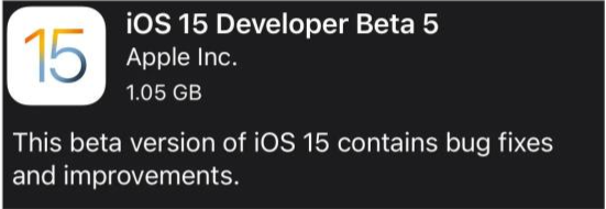 武冈苹果手机维修分享如何升级到iOS15.0 beta5 