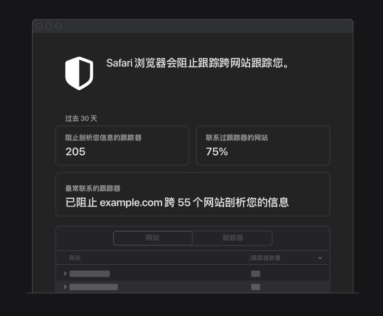 武冈苹果手机维修分享如何在 Safari 浏览器中查看和打开隐私报告 