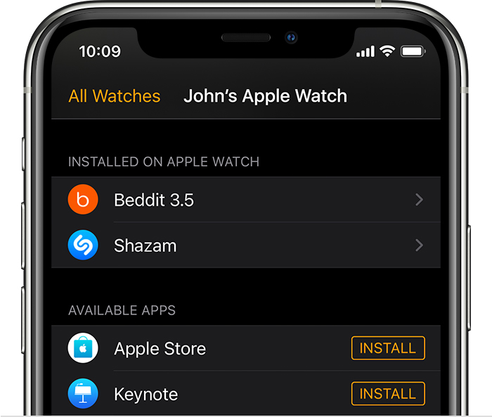 武冈苹果手机维修分享如何在 Apple Watch 上下载应用 